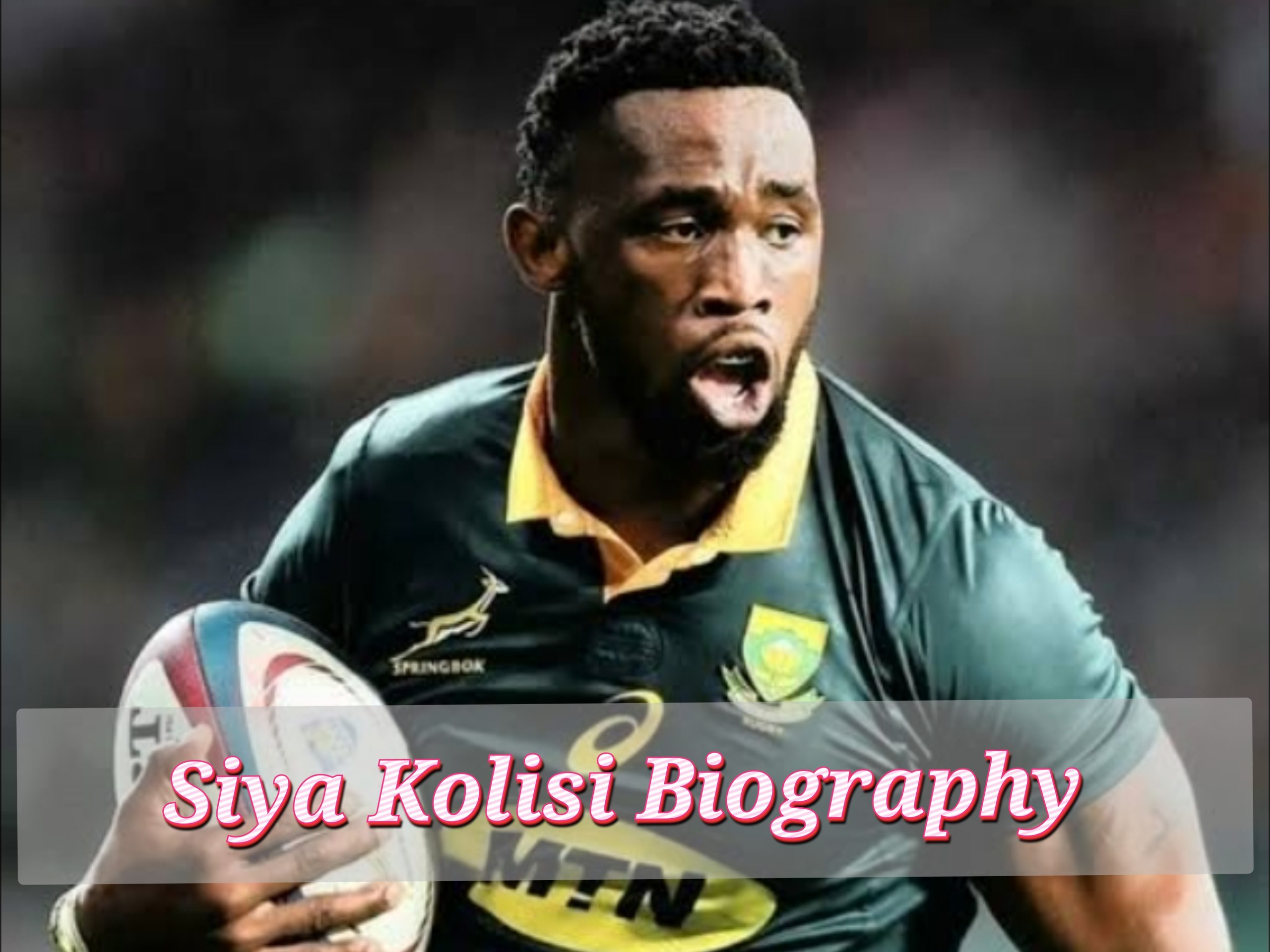 Siya Kolisi Biography, Age, Private Life, Training, Profession, Internet value