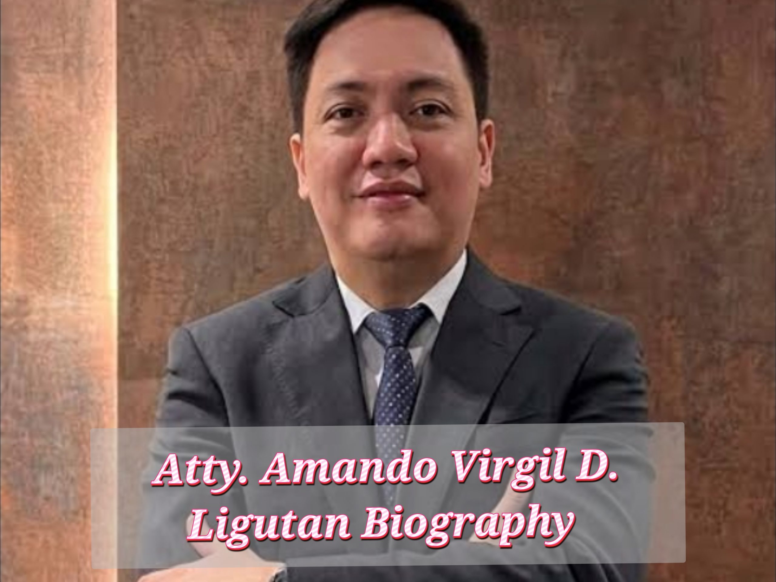 Atty. Amando Virgil D. Ligutan, Age, Profession, Household, Early Life, Web Value, Schooling