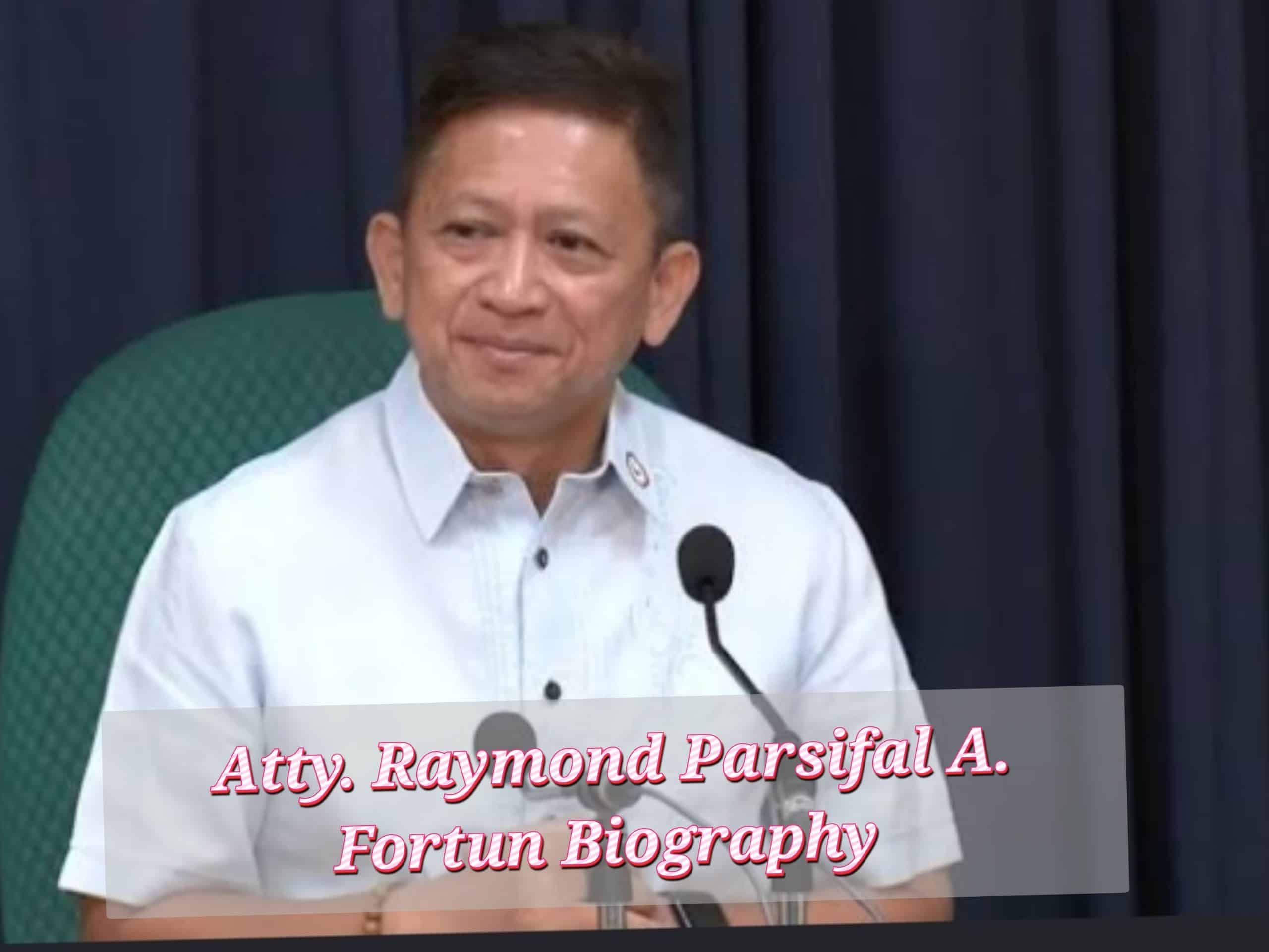 Atty. Raymond Parsifal A. Fortun, Age, Profession, Household, Early Life, Spouse, Kids, Web Value